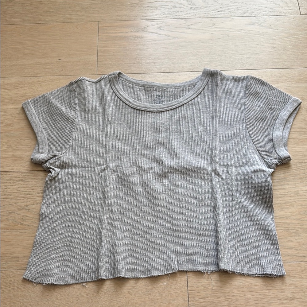 Brandy Melville Waffle Knit Shirt